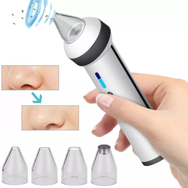 Blackhead Remover Vacuum Face Pore Cleaner Acne Comedone Electric Suction Tool