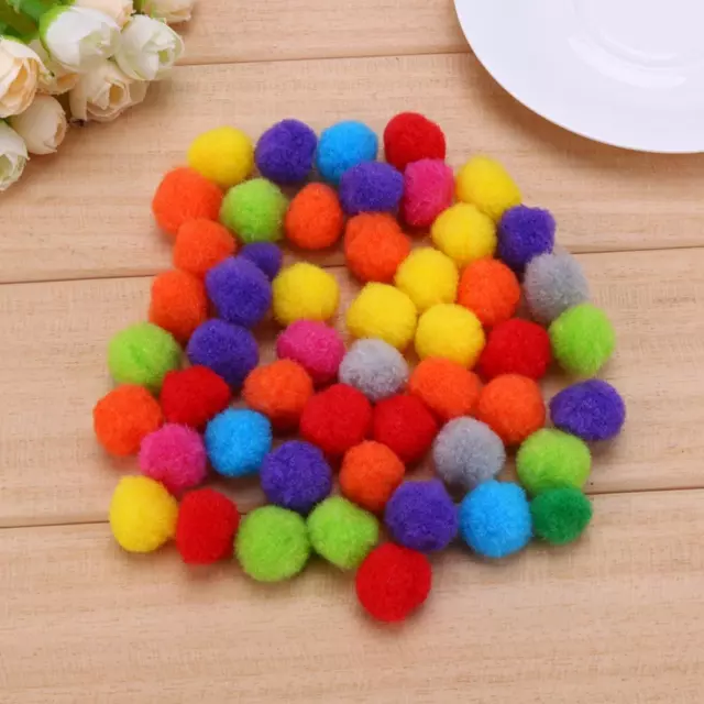 Fluffy Ball Pom Pom Ball Hair Ball Sewing Garland Craft Home Decoration 3