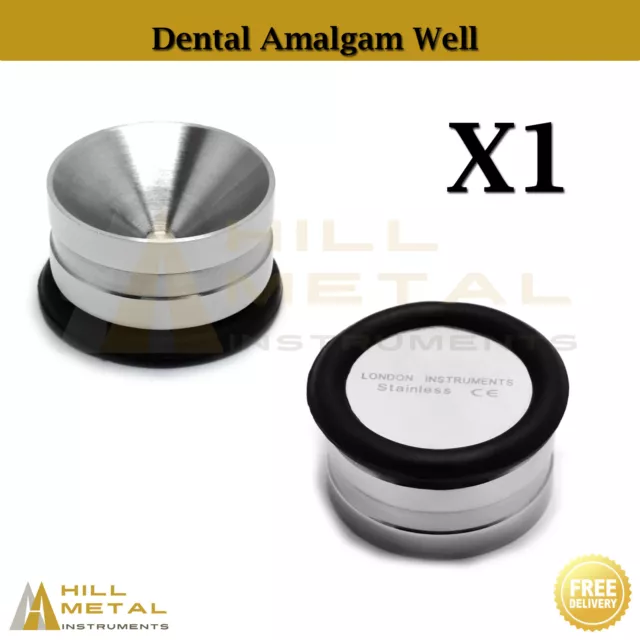 Restorative Dental Lab Amalgam Well Mixing Pot Bone Grafting Surgical Instrument