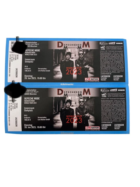 Depeche Mode Tickets München Memento Mori World Tour 2023