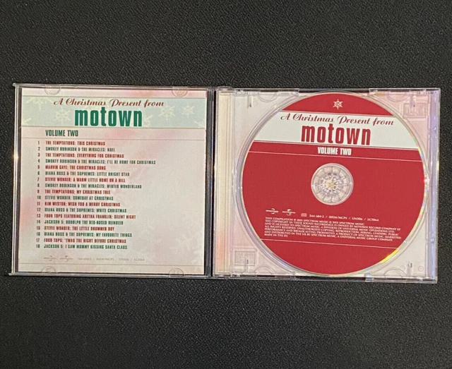 A CHRISTMAS PRESENT From Motown Volume 2 CD Compilation (2001) Like