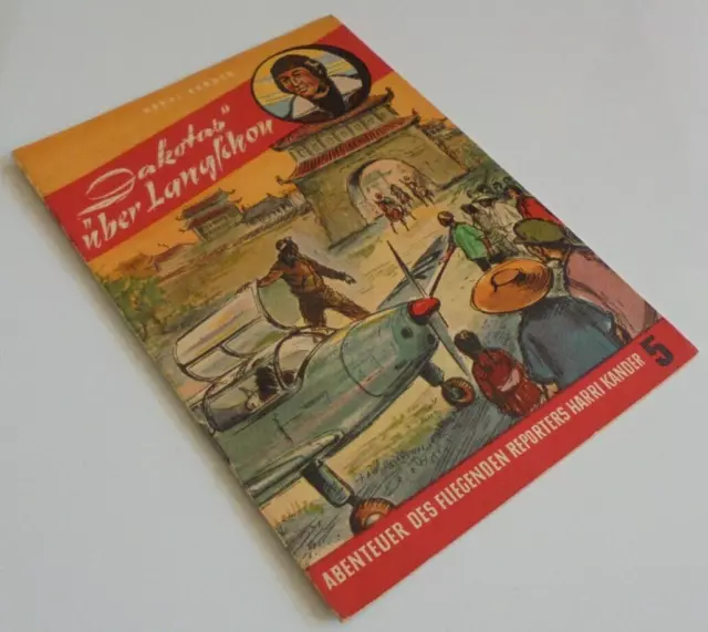 K.-H.Hardt, Abenteuer des fliegenden Reporters Harri Kander, Heft 5, 1957, DDR