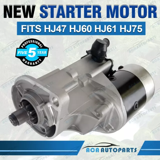 Starter Motor for Toyota Landcruiser 4.0L Diesel 2H 12HT HJ47 HJ60 HJ61 HJ75 NEW