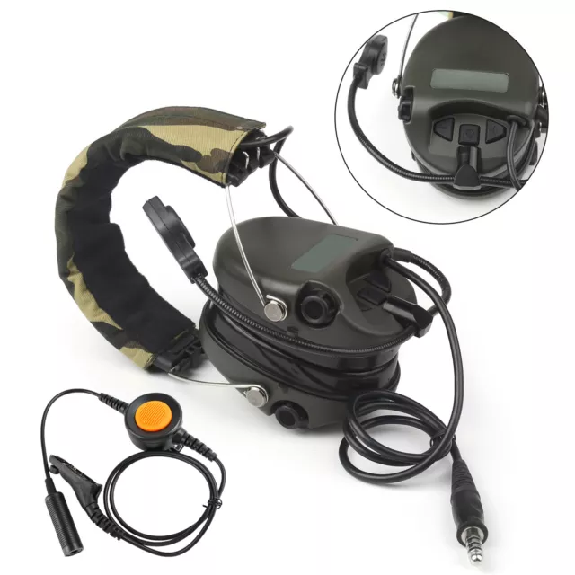 H60 Sound Pickup Noise Reduction CS Headset pour XPR6300 XPR6350 XPR6380 XPR6500