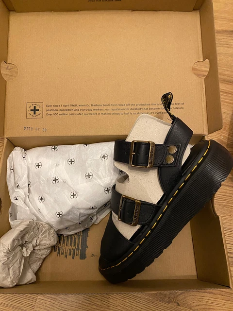 DR MARTENS GRYPHON Quad Sandals Size 7 New With Box 100.00