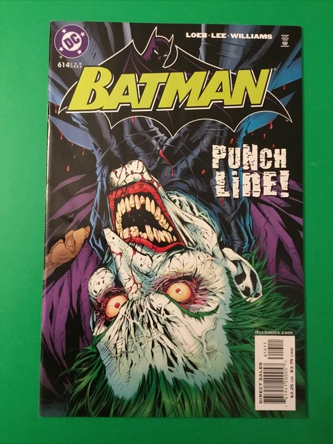 Batman #614 Hush Chapter 7 Jim Lee art DC Comics NM Joker Cover