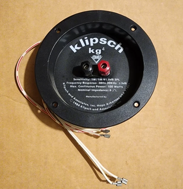 KLIPSCH KG4 TWO-WAY Speaker Crossover with Binding Posts £37.64 ...
