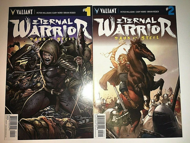Eternal Warrior Days of Steel Vol 2 Lot of 2 books #1 and 2