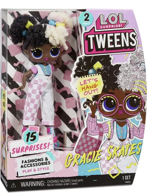 LOL Surprise GRACIE SKATES Tweens 2 Fashion Medium OMG Doll Set Tween Next Door