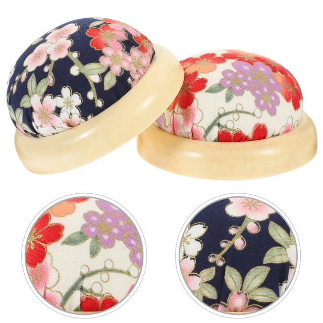 2 pcs cuscini riutilizzabili Uso quotidiano porta per spille cucire