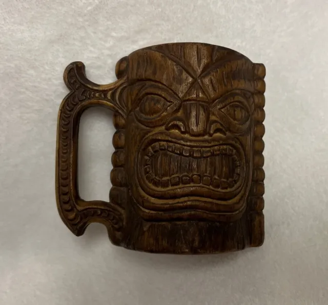Vintage - RARE Tiki Mug - with Handle- Coffee Cup - Hawaii USA