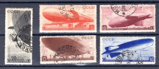 Zeppelin / Poste Aérienne Russie Lot Timbré (AA1617