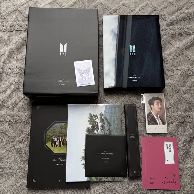 BTS SUMMER PACKAGE 2019 DVD Jungkook Random Diary Photo book, big