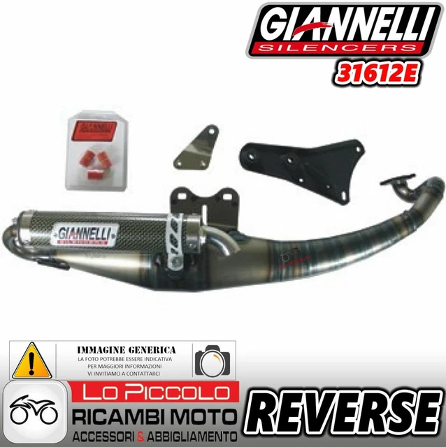 Giannelli - Marmitta Reverse per Malaguti F12. - Bergamasche