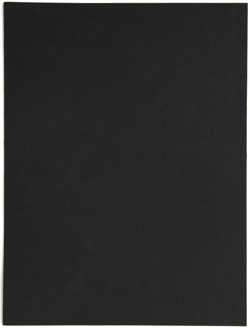 Confezione da 10 fogli di schiuma 9""X12"" 3 mm - nero 4000054-5