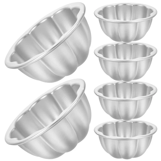 6 pz tazze per gelatina stampo per torta elettrodomestici mini muffin tazza per gelato