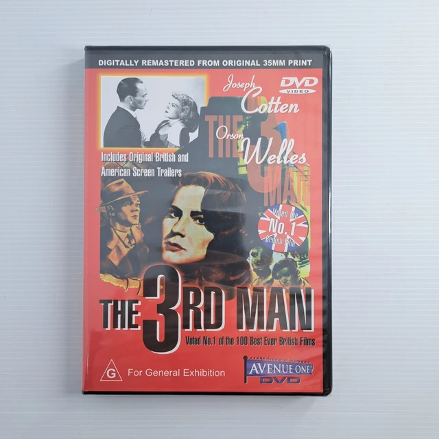 The 3rd Man 1949 DVD Classic Thriller Mystery Orson Welles New Sealed LLM1