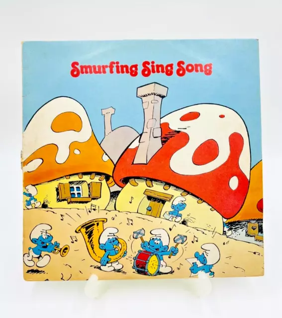 Smurfing Sing Song Record 