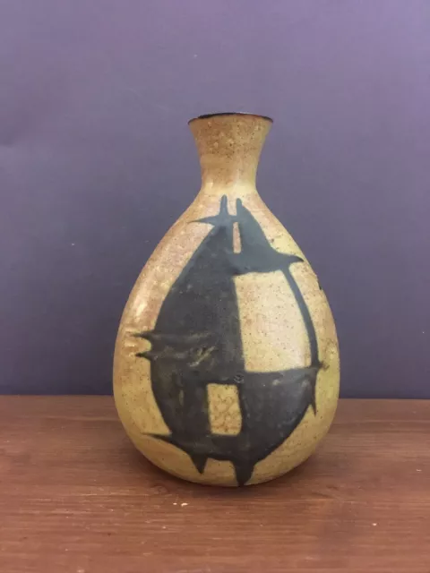 Luise Duncker Flensburg Keramik Vase mid century Design dreieckig Vintage 60er