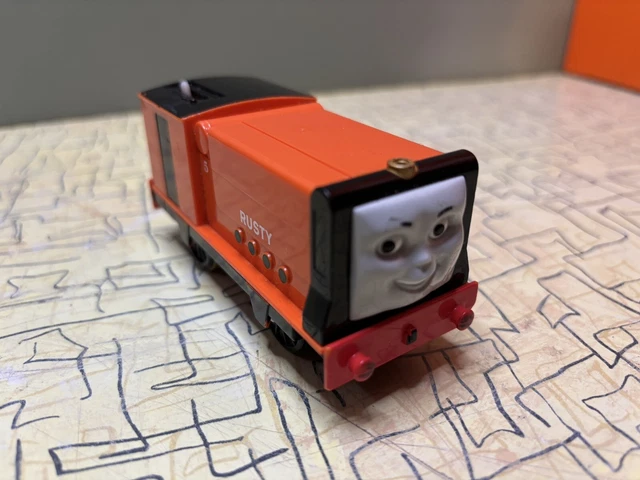 THOMAS THE TANK Engine & Friends Tomy Trackmaster Train - Rusty £10.00 ...