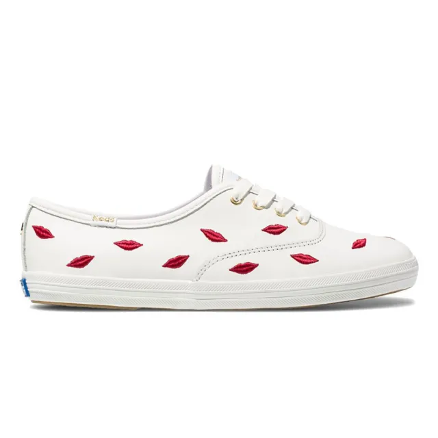 Keds x Kate Spade New York Champion White Lips Sneakers WH64450