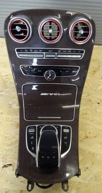 Mittelkonsole Schalter Für Mercedes C-Klasse W205 & GLC W253 - Chrom Ablagefach Knopf