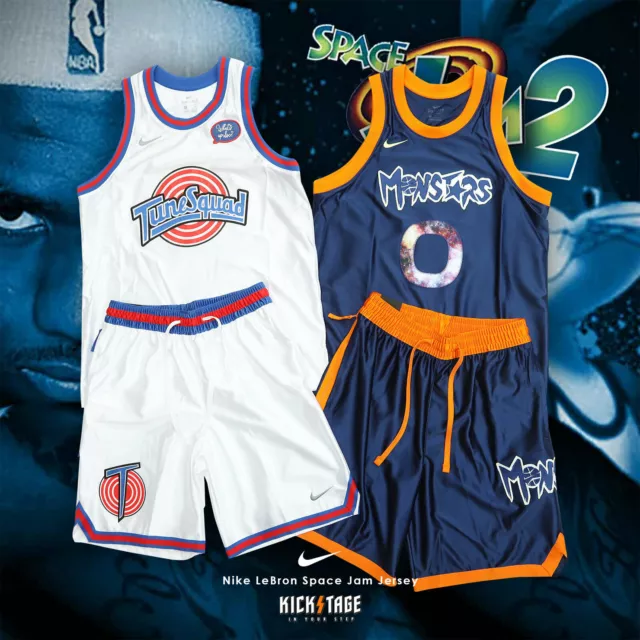 space jam Mens Classic Shorts - Tune Squad Monstars & Bugs Bunny Shorts  90’s Classic Mesh Shorts