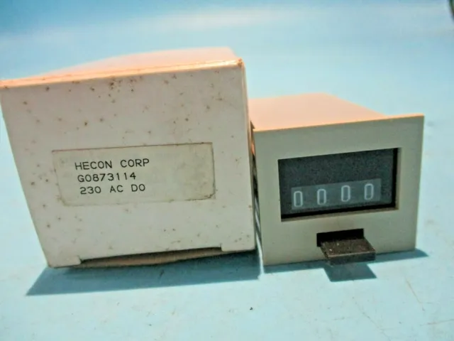 New Hecon Corp. G0873114 4-Digit Counter