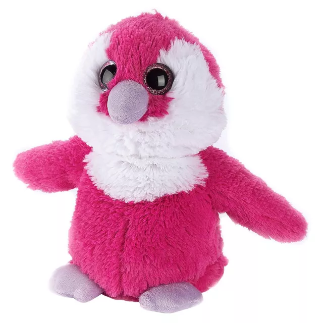 Warmies Heat Pack Microwavable Relaxing Blush Pink Penguin Warm Heated Soft Toys