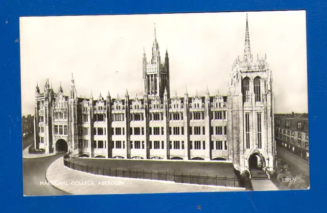 Rare Vintage Postcard RP Marischal College Aberdeen 15957 Unposted