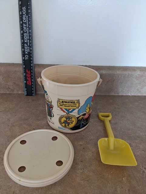 Vintage McDonald's Happy Pail 1984 Los Angeles Olympic Summer Games Sam Eagle