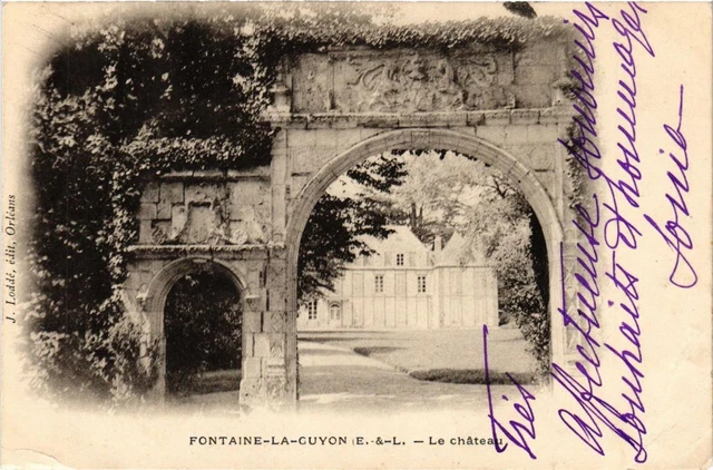 CPA AK FONTAINE-la-GUYON - Le Chateau (710025)