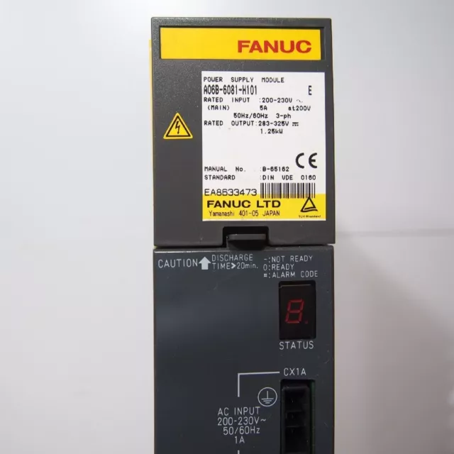 FANUC A06B-6079-H101 A06B6079H101 Servo Amplifier Used From Japan