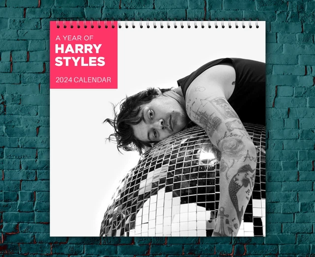 HARRY STYLES CALENDAR 2024, Celebrity Calendar, Harry Styles 2024 Wall
