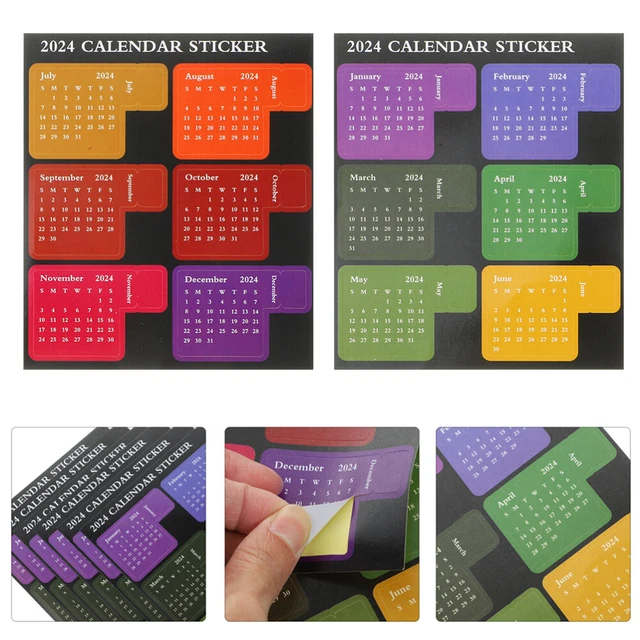 SCHEDE MENSILI PER planner contributo indice 2024 calendario EUR 4,60