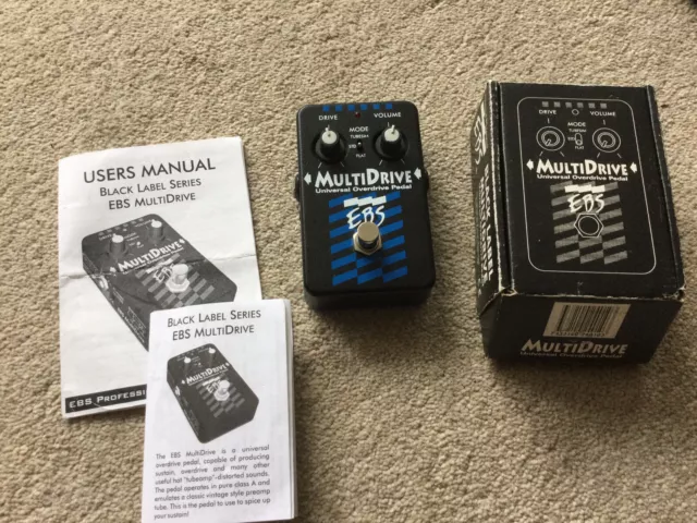 EBS MultiDrive Bass Overdrive