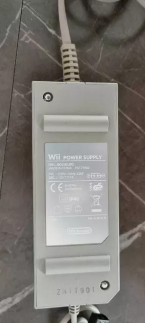 Alimentatore Caricabatterie Trasformatore Rete Per Console Nintendo Wii cir