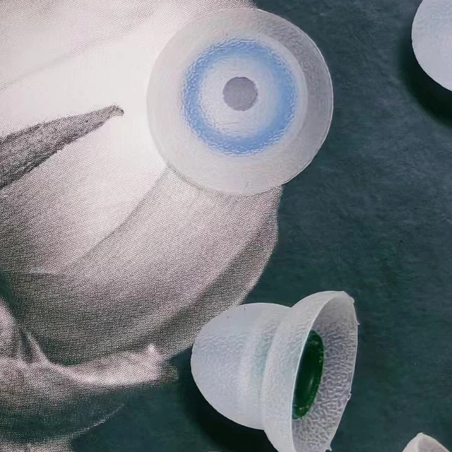 3 PAIRS NARROW Bore Ear Tip, Noise Isolating, In-Ear Earphones ...