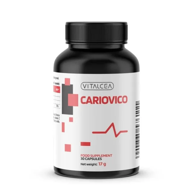 Cariovico : Grenade Vitamine C L-arginine L-lysine || 30 gélules.