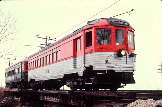North Shore Line (CNSM) - Interurban - #251 - Duplicate 35mm Slide (a)