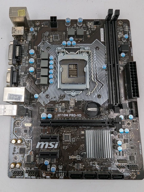 SI 7C08-001R Carte ere H310 Pro-2 Plus LGA 1151 ATX Noir