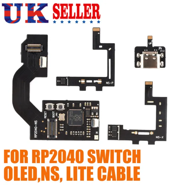 RP2040 Game Console Cable Chip Replacement Parts for Switch NS/Lite/OLED 2024