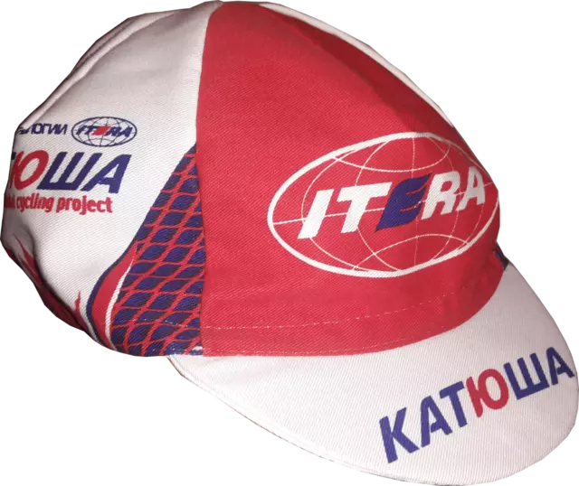 Retro Katusha Itera Pro Cycling Team cap fast shipping