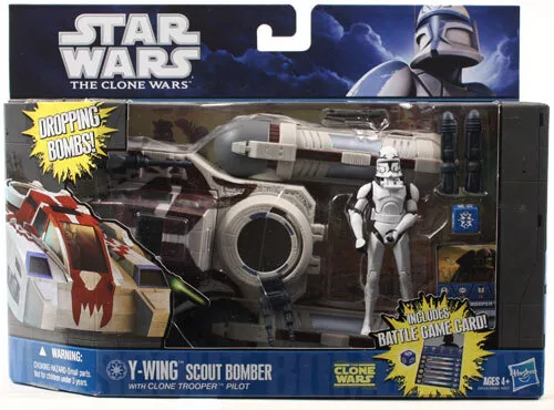 Star Wars Y-Wing Scout Bomber Cloone Trooper Pilot
