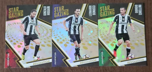 (3) Revolution 2017 Juventus Star Gazing ASTRO Lot Bonucci Chiellini Higuain