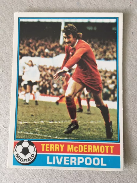 1977 Topps Football (Red Backs) - Liverpool