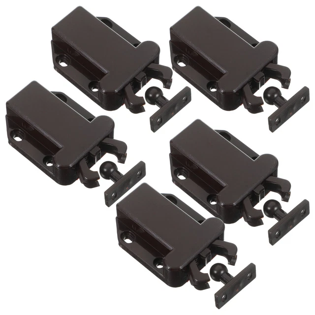 6 Fermagli A Dondolo Regolabili - Per Porte, Armadi, Valigie, Portata 150 Kg - Foto 7