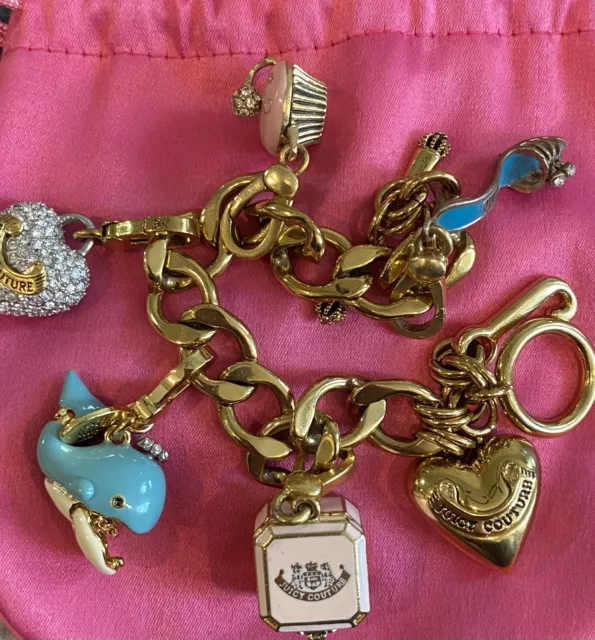 Juicy Couture Y2K Charm Bracelet (gold)