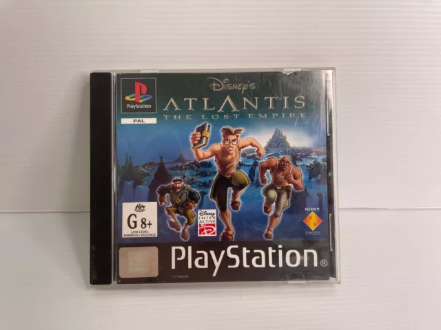 DISNEY S ATLANTIS THE Lost Empire Game for Sony PlayStation PS1
