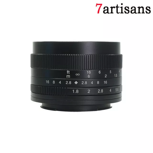 7artisans 50mm F1.8 Large Aperture Lens for Olympus Panasonic M43 GH5 MFT Camera 2
